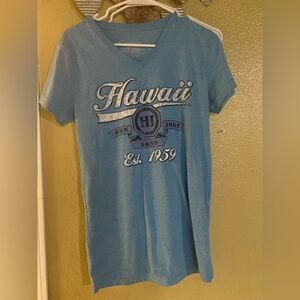 Yachtclub (vintage per google) Very Cool Blue Hawaii Graphic T-Shirt medium